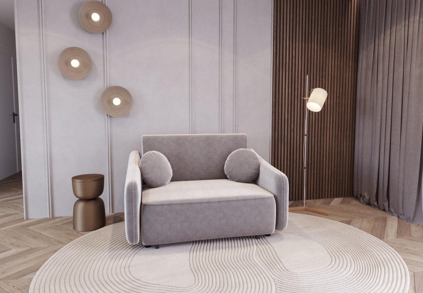 SARA CANAPEA EXTENSIBILA 105x106 PAT 80x195